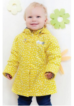 Baby line демисезонная куртка на флисе для девочки V 109-16